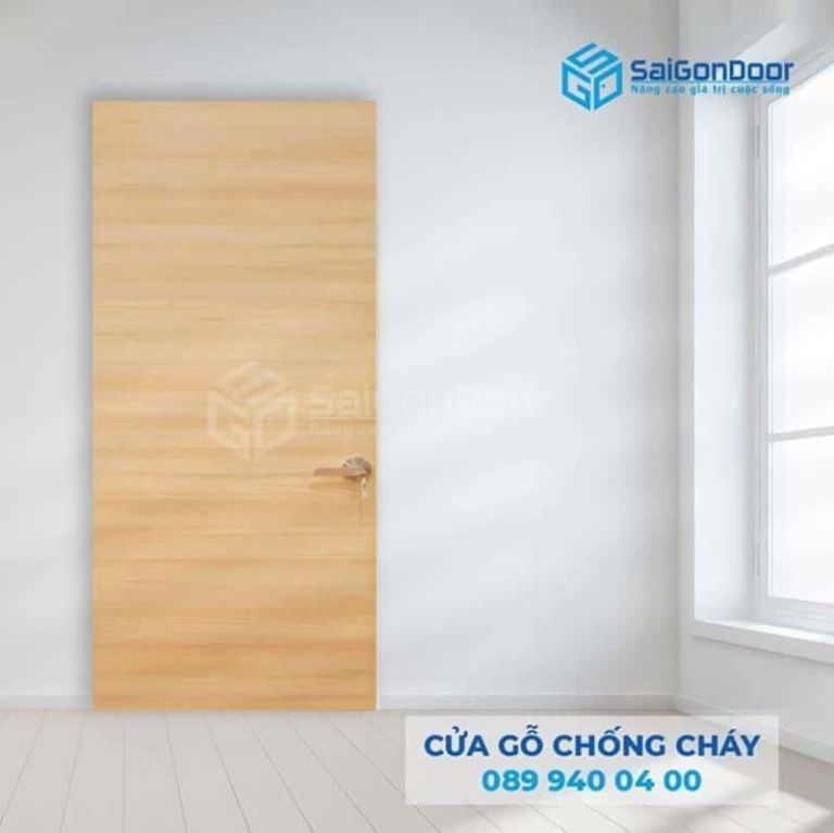 Cửa gỗ chống cháy 120 phút không bị cong vênh Cửa gỗ chống cháy 120 phút không bị cong vênh