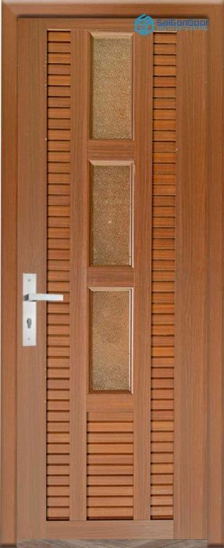 Toilet plastic door YC-45 4 Mẫu cửa nhựa nhà vệ sinh YC-45
