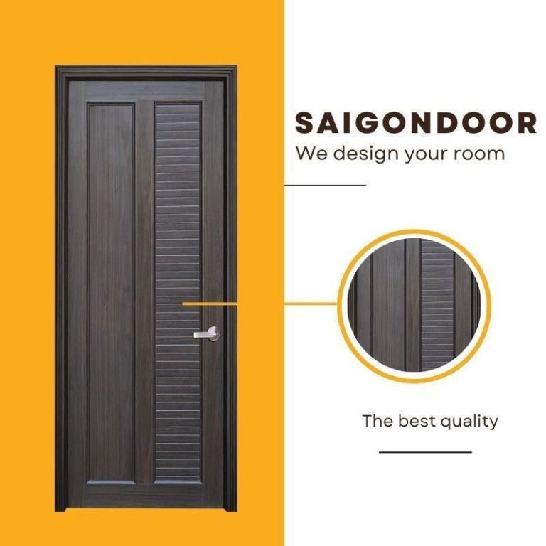 Báo Giá Cửa Composite Cần Giờ Chỉ Từ 2.950.000 Triệu VNĐ/Bộ 12 Cấu tạo chung của các sản phẩm cửa nhựa composite