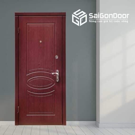 Mẫu cửa nhựa nhà vệ sinh KOS 609L-K5300 23 Sài Gòn Door - đơn vị cung cấp cửa nhựa nhà vệ sinh đẹp, chất lượng