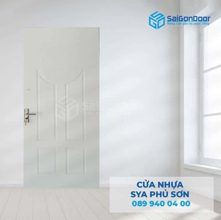Cửa nhựa composite SYA phủ sơn rẻ Cửa nhựa composite SYA phủ sơn rẻ