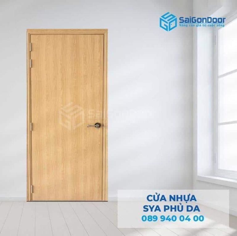 Cửa nhựa composite SYB phủ da Cửa nhựa composite SYB phủ da