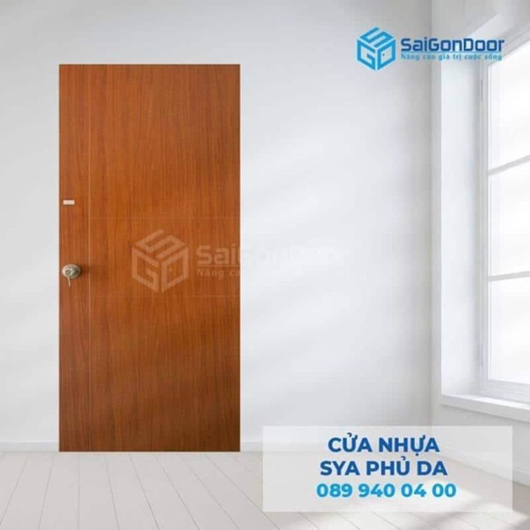 Cửa nhựa composite SYB phủ da đẹp Cửa nhựa composite SYB phủ da đẹp