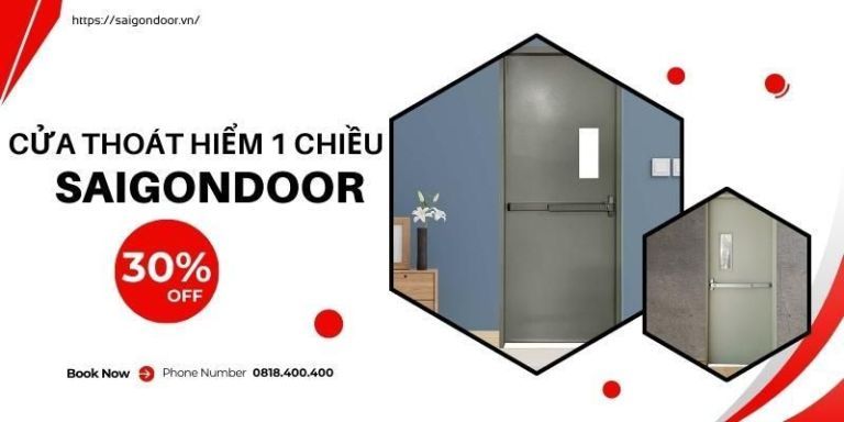 Cửa Thoát Hiểm 1 Chiều - Bảng Báo Giá Tổng Hợp T12/2024 11 Bảng báo giá cửa thoát hiểm 1 chiều chi tiết