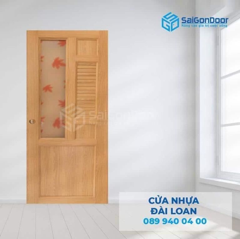 Cửa nhựa có tính thẩm mĩ cao Cửa nhựa có tính thẩm mĩ cao