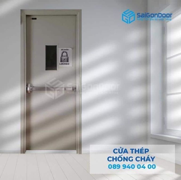 Mẫu cửa thép chống cháy mới nhất 2021 Mẫu cửa thép chống cháy mới nhất 2021