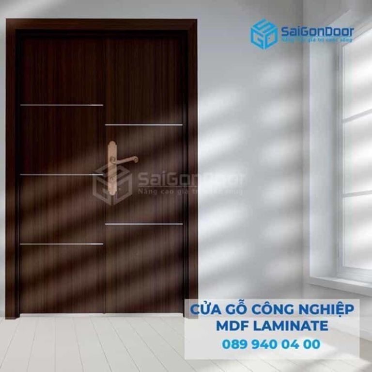 Cửa gỗ công nghiệp với nhiều ưu điểm nổi bật Cửa gỗ công nghiệp với nhiều ưu điểm nổi bật