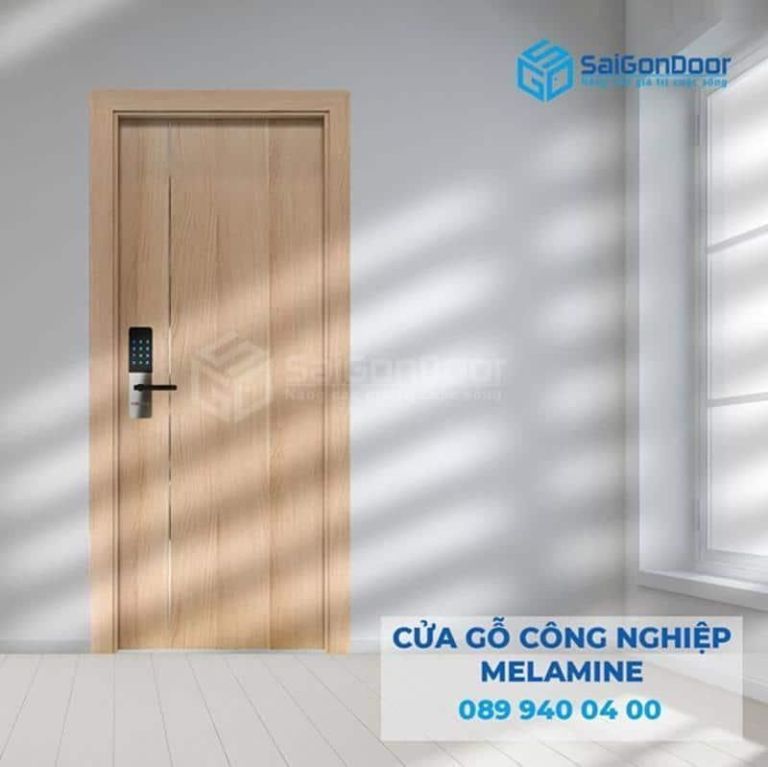 Mẫu cửa gỗ công nghiệp phủ Melamine bán chạy nhất tạI SaiGonDoor Mẫu cửa gỗ công nghiệp phủ Melamine bán chạy nhất tạI SaiGonDoor