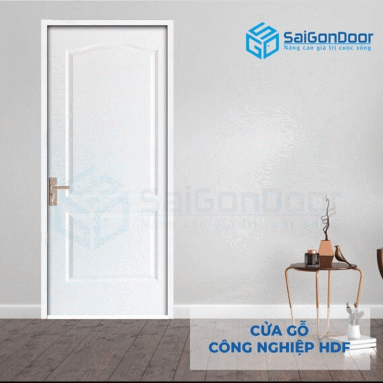 Cửa gỗ công nghiệp mẫu đẹp Cửa gỗ chịu nước chất lượng dùng làm cửa phòng tắm