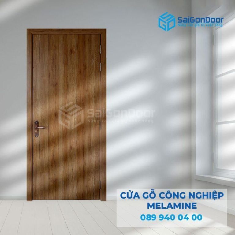 Cửa gỗ HDF Laminate Cửa gỗ HDF Laminate