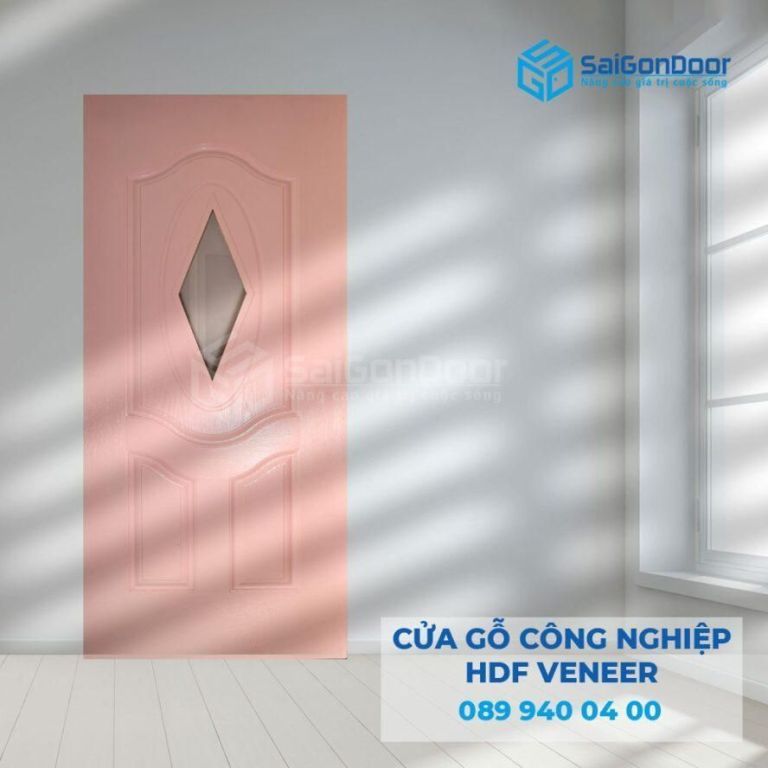 Cửa gỗ HDF Veneer sang trọng Cửa gỗ HDF Veneer sang trọng