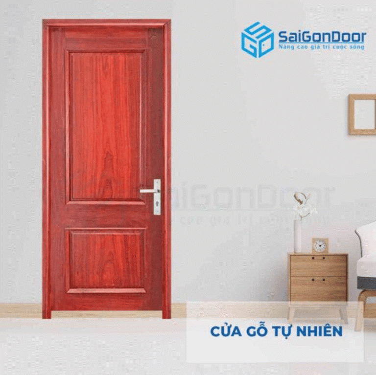 Cửa gỗ tự nhiên cho không gian phòng làm việc Cửa gỗ tự nhiên cho không gian phòng làm việc