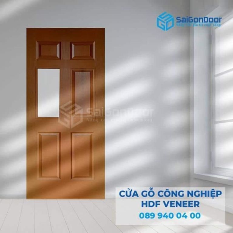 Cửa nhà vệ sinh bằng gỗ công nghiệp HDF cao cấp Cửa nhà vệ sinh bằng gỗ công nghiệp HDF cao cấp