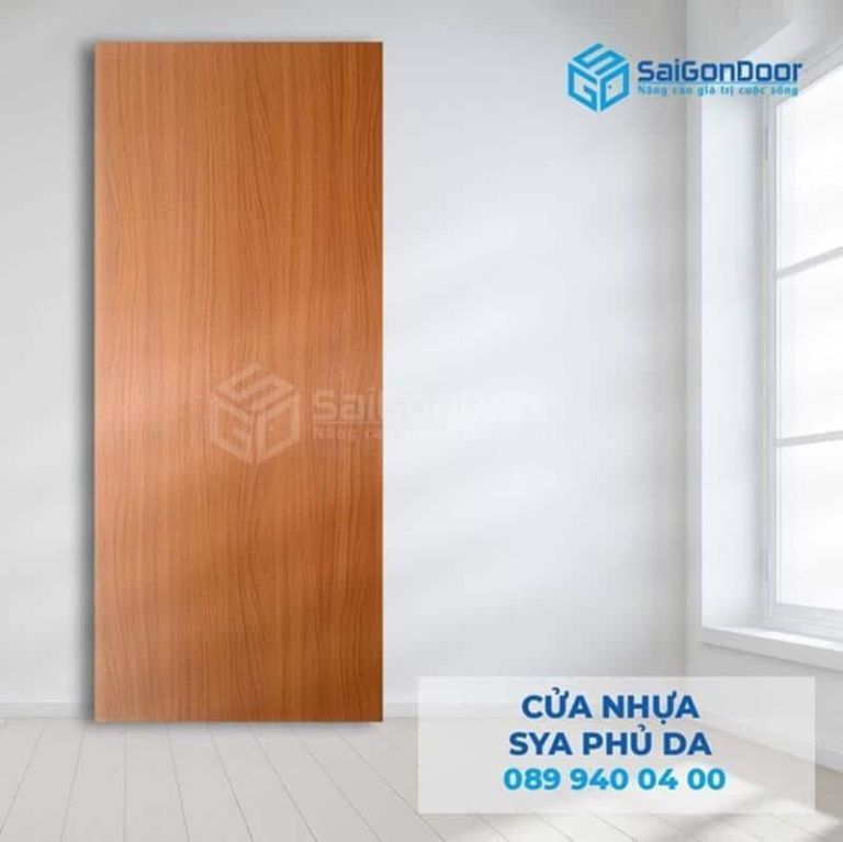 Cửa nhựa composite SYB phủ da có giá thành phải chăng Cửa nhựa composite SYB phủ da có giá thành phải chăng