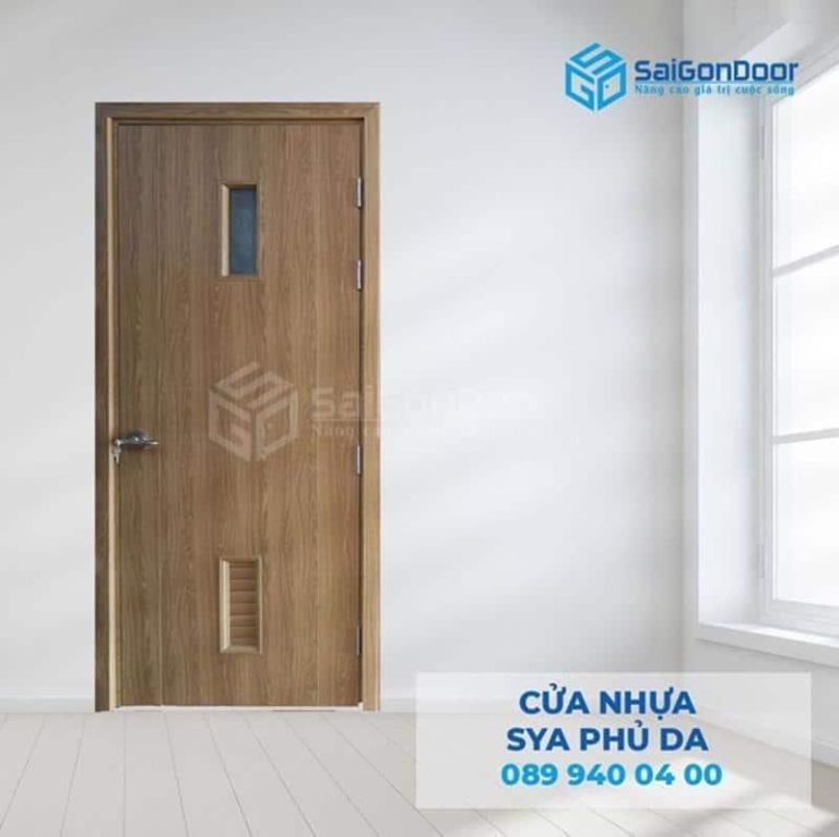 Khách hàng có thể lựa chọn phụ kiện đi kèm cửa nhựa composite SYB phủ da theo nhu cầu Khách hàng có thể lựa chọn phụ kiện đi kèm cửa nhựa composite SYB phủ da theo nhu cầu