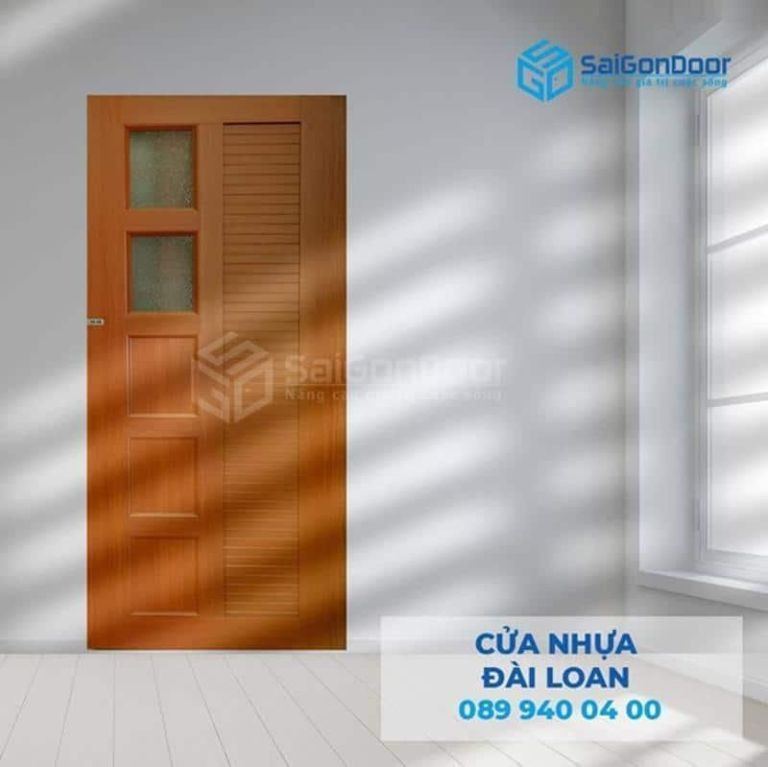 Cửa nhựa Đài Loan ghép thanh mẫu mã đa dạng Cửa nhựa Đài Loan ghép thanh mẫu mã đa dạng
