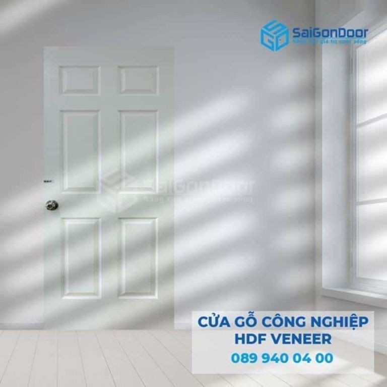 Cửa gỗ công nghiệp HDF với nhiều ưu điểm nổi bật Cửa gỗ công nghiệp HDF với nhiều ưu điểm nổi bật