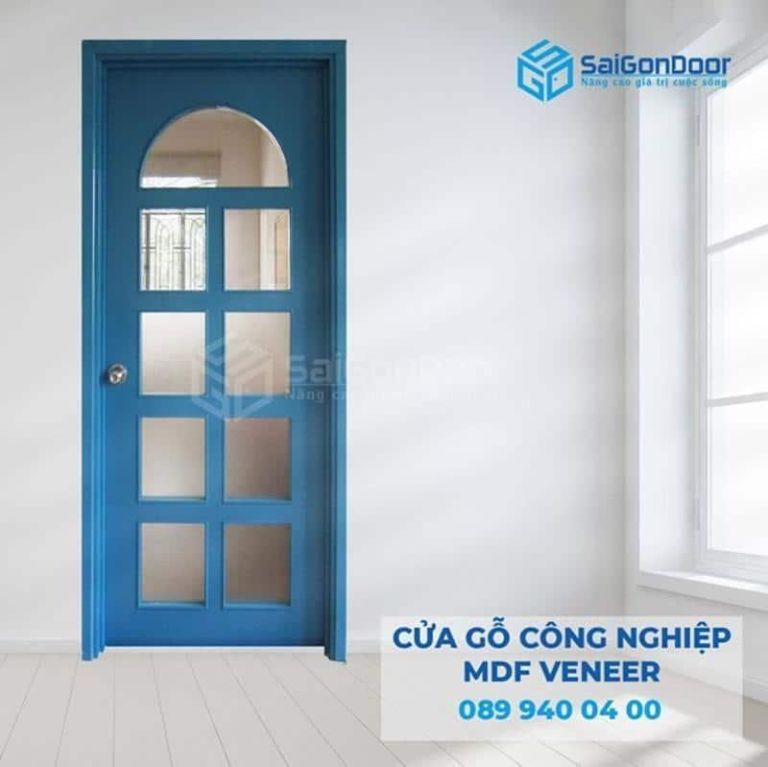 Cửa gỗ công nghiệp MDF với màu sắc ấn tượng Cửa gỗ công nghiệp MDF với màu sắc ấn tượng