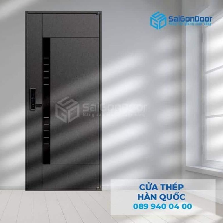 Cửa thép hà quốc sang xịn mịn Cửa thép hà quốc sang xịn mịn