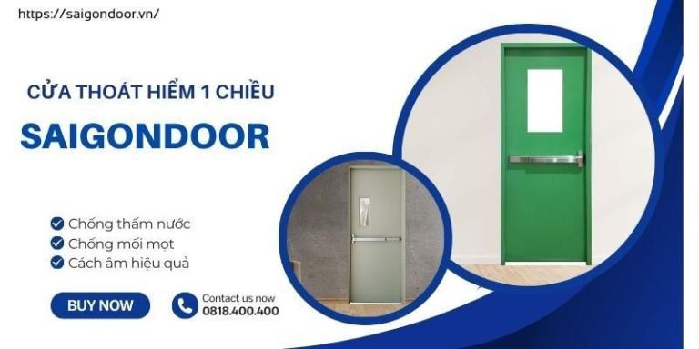 Cửa Thoát Hiểm 1 Chiều - Bảng Báo Giá Tổng Hợp T12/2024 16 Tăng thời gian bảo vệ cho người dùng
