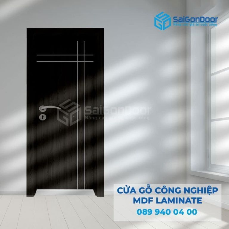 Cửa gỗ công nghiệp MDF Laminate Cửa gỗ công nghiệp MDF Laminate
