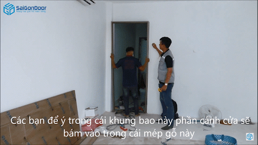 Đưa khung lại vị trí ô tường Đưa khung lại vị trí ô tường