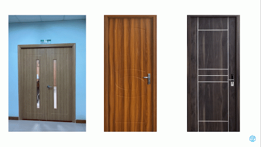 Mẫu cửa nhựa composite Mẫu cửa nhựa composite