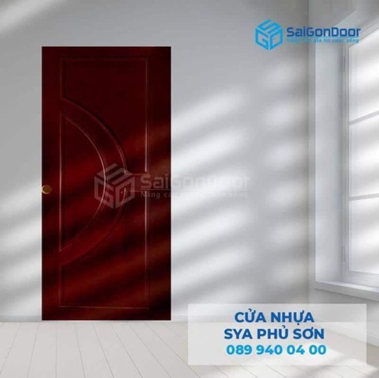 Cửa nhựa composite phủ da Cửa nhựa composite phủ da