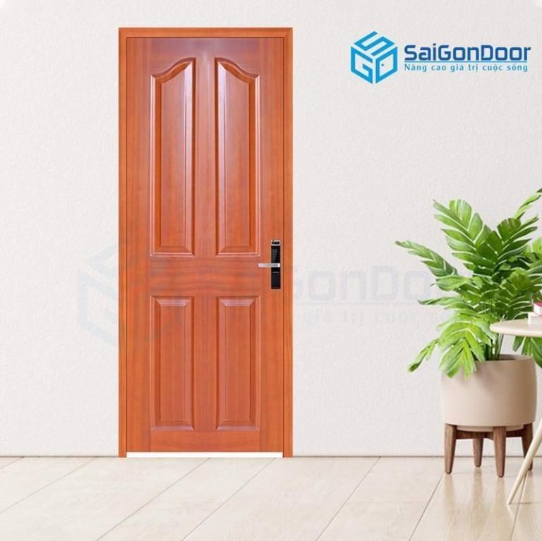 TOP 10 Mẫu cửa gỗ công nghiệp HDF Veneer đẹp nhất 13 mau cua go cong nghiep hdf veneer dep nhat 3