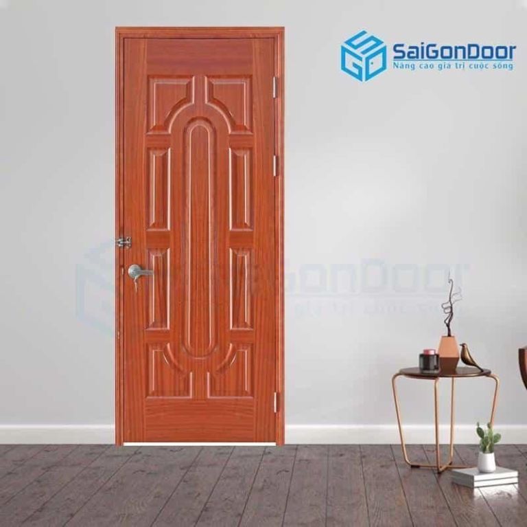 TOP 10 Mẫu cửa gỗ công nghiệp HDF Veneer đẹp nhất 16 mau cua go cong nghiep hdf veneer dep nhat 6