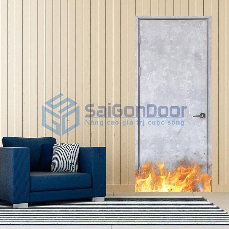 Khác với cửa nhựa, cửa gỗ, cửa chống cháy được tạo thành từ 3 yếu tố: Khác với cửa nhựa, cửa gỗ, cửa chống cháy được tạo thành từ 3 yếu tố: