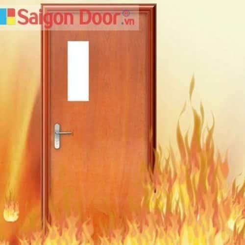 Cửa gỗ chống cháy 90 phút Cửa gỗ chống cháy 90 phút