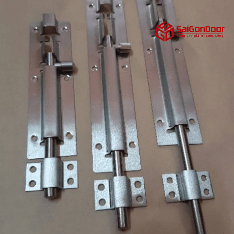 Chốt cửa Inox loại đứng, nhiều kích thước Chốt cửa Inox loại đứng, nhiều kích thước