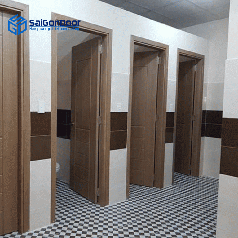 Hình ảnh thực tế cửa nhựa ABS Hàn Quốc 2 Hình ảnh thực tế cửa nhựa ABS Hàn Quốc 2