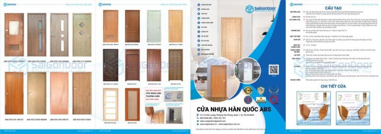 Catalogue cửa nhựa ABS Hàn Quốc Catalogue cửa nhựa ABS Hàn Quốc