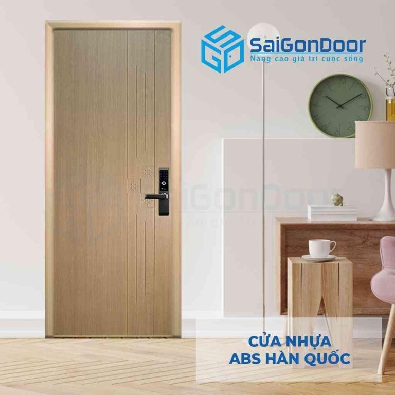 Mẫu 8: Cửa nhựa ABS Hàn Quốc họa tiết dọc cánh Mẫu 8: Cửa nhựa ABS Hàn Quốc họa tiết dọc cánh
