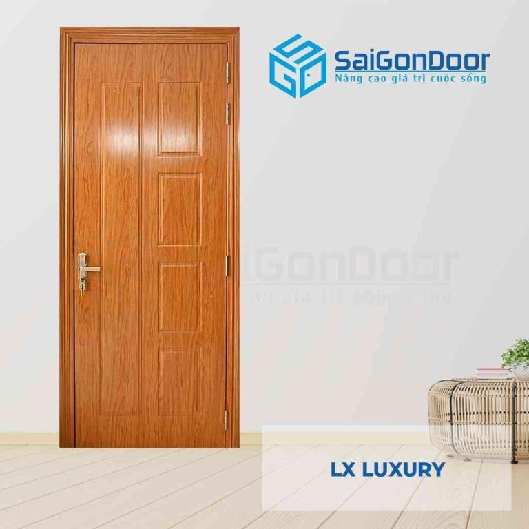 Mẫu 19: cửa nhựa Composite Sungyu LX hoa văn ô vuông Mẫu 19: cửa nhựa Composite Sungyu LX hoa văn ô vuông