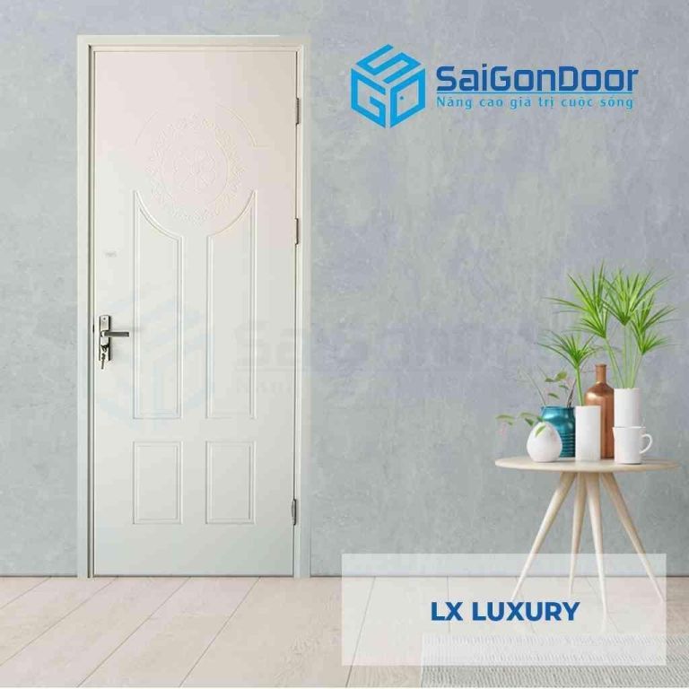 Mẫu 16: cửa nhựa Composite Sungyu LX trắng họa tiết Mẫu 16: cửa nhựa Composite Sungyu LX trắng họa tiết