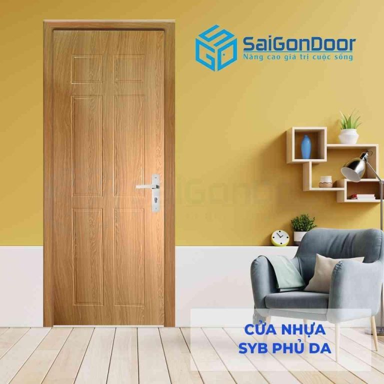 Mẫu 4: cửa nhựa Composite Sungyu SYB vân gỗ Mẫu 4: cửa nhựa Composite Sungyu SYB vân gỗ