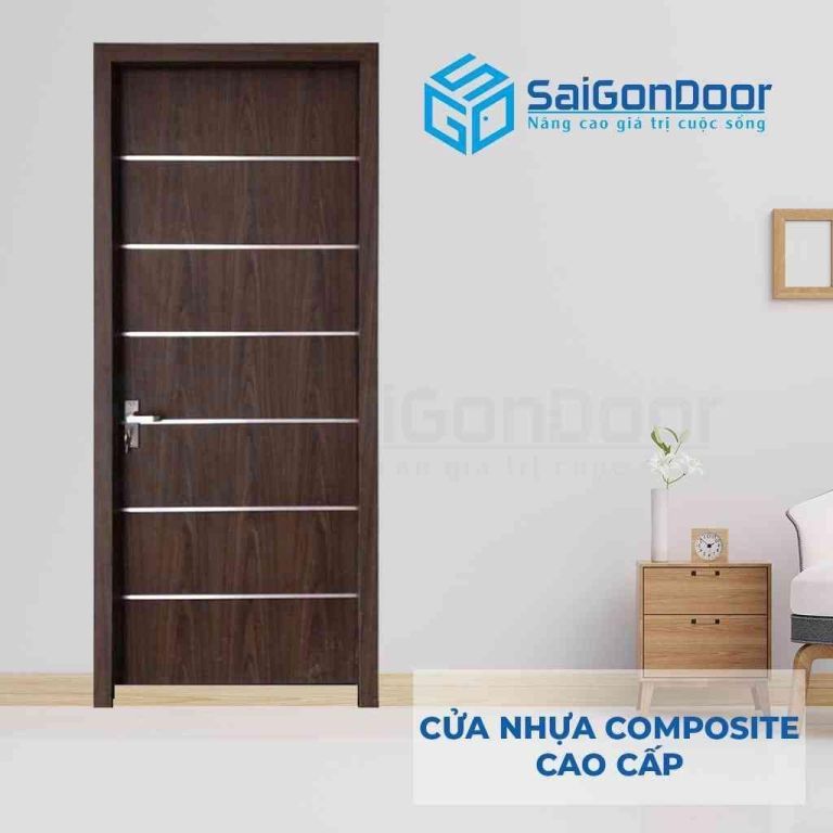 Mẫu cửa nhựa gỗ chịu nước P1R6 Mẫu cửa nhựa gỗ chịu nước P1R6