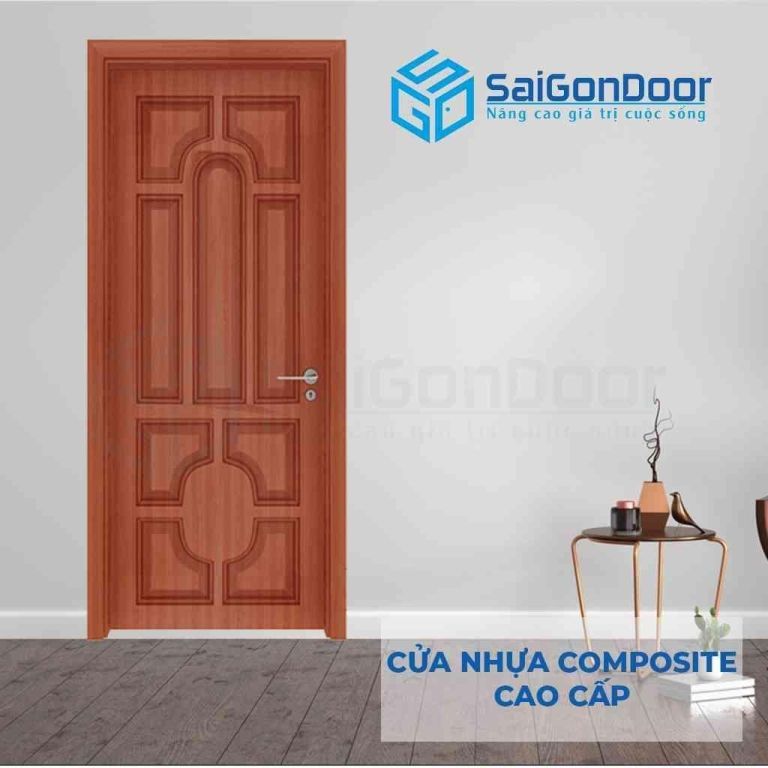Mẫu cửa nhựa gỗ chịu nước 018 Teak Mẫu cửa nhựa gỗ chịu nước 018 Teak