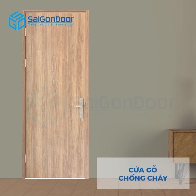 Mẫu cửa gỗ chống cháy Melamine P2-2 Mẫu cửa gỗ chống cháy Melamine P2-2