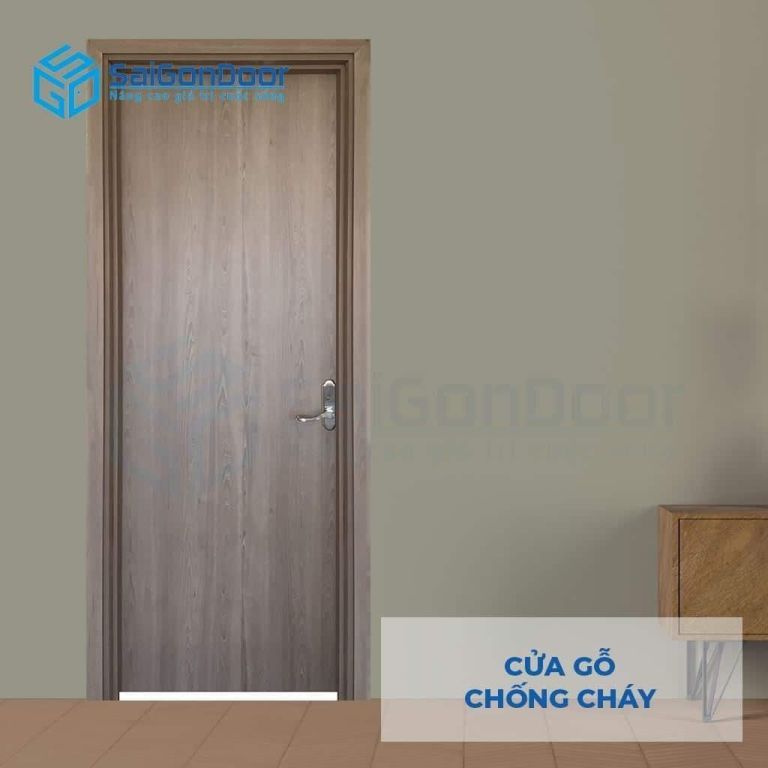 Mẫu cửa gỗ chống cháy P1 cho khách sạn Mẫu cửa gỗ chống cháy P1 cho khách sạn