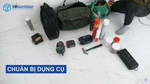 Chuẩn bị dụng cụ Chuẩn bị dụng cụ