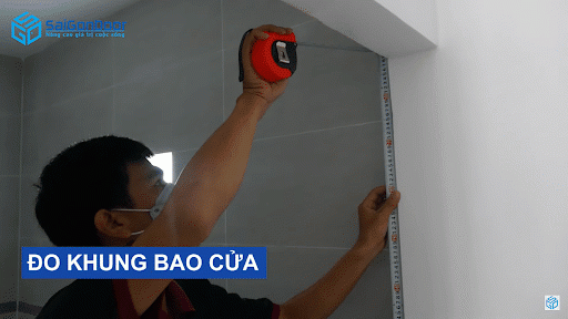 Đo kích thước khung bao cửa Đo kích thước khung bao cửa