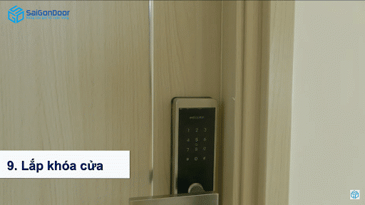 Lắp khóa cửa Lắp khóa cửa