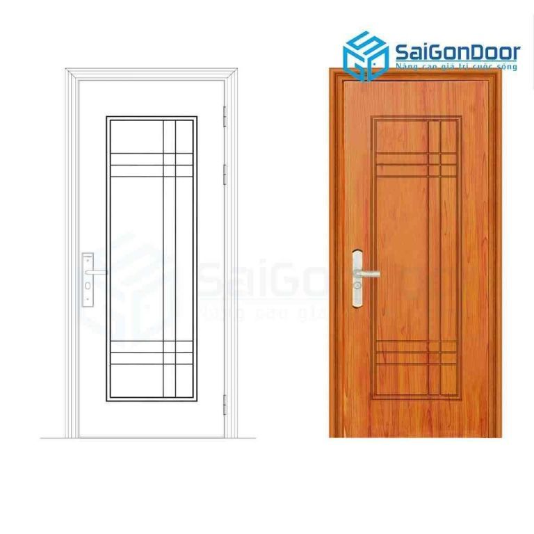 mẫu cửa thép vân gỗ mẫu cửa thép vân gỗ
