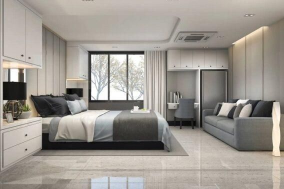 Cửa phòng ngủ đối diện cửa sổ có sao không? Cách hóa giải vận đen 4 Cần lưu ý bố trí cửa chính và cửa phòng ngủ lệch nhau