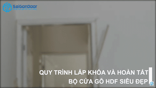 Quy trình lắp đặt tay nắm cửa và khóa cho cửa gỗ HDF siêu đẹp Quy trình lắp đặt tay nắm cửa và khóa cho cửa gỗ HDF siêu đẹp