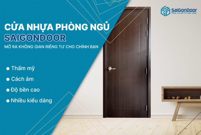 Cửa nhựa phòng ngủ mở ra không gian riêng tư Cửa nhựa phòng ngủ mở ra không gian riêng tư